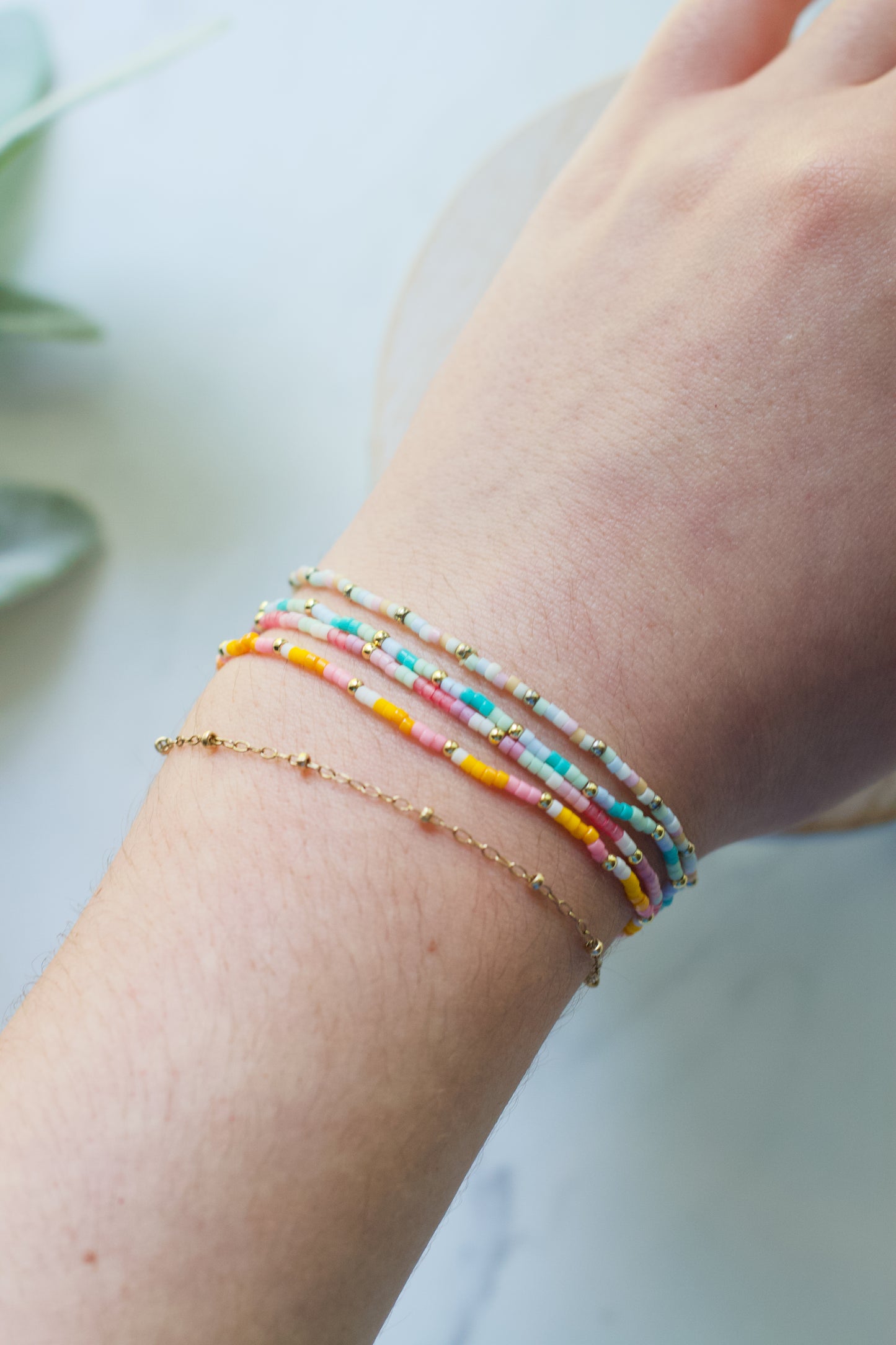 Multi Color Stretch Bracelet