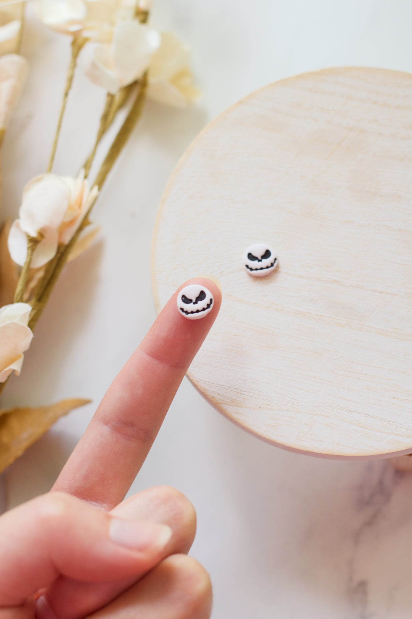 Jack Skull Studs