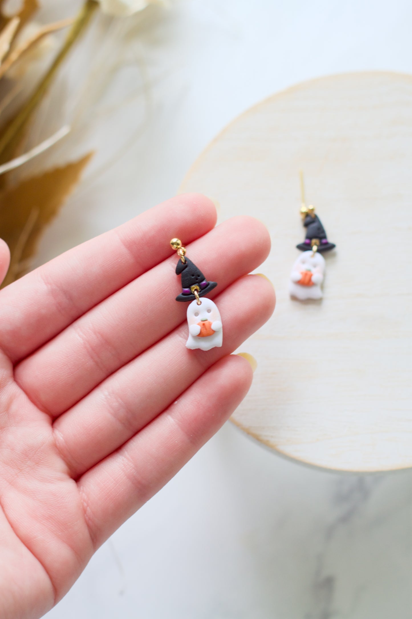 Ghost Witch Dangles