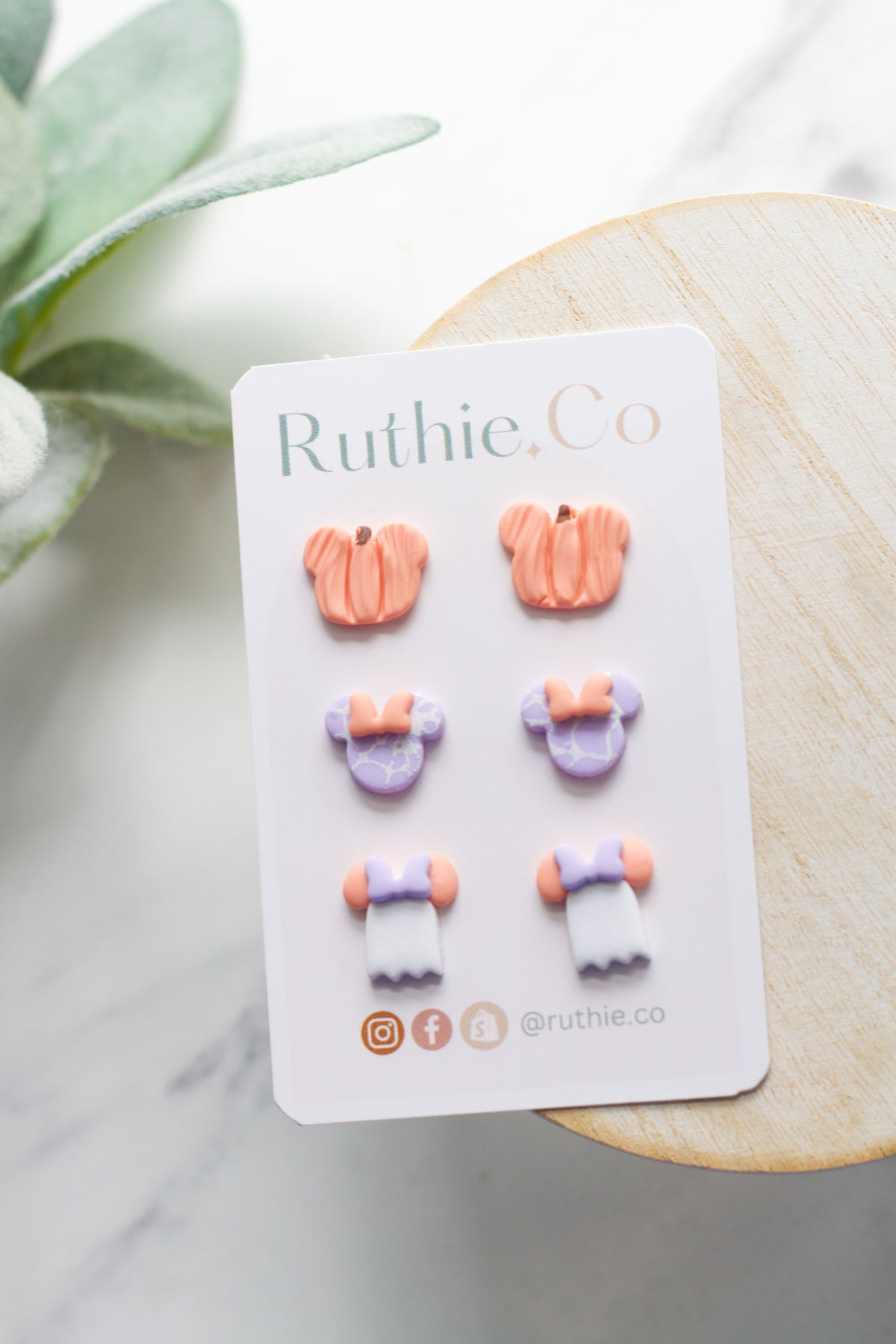 Pastel Minnie Halloween 3 Pack