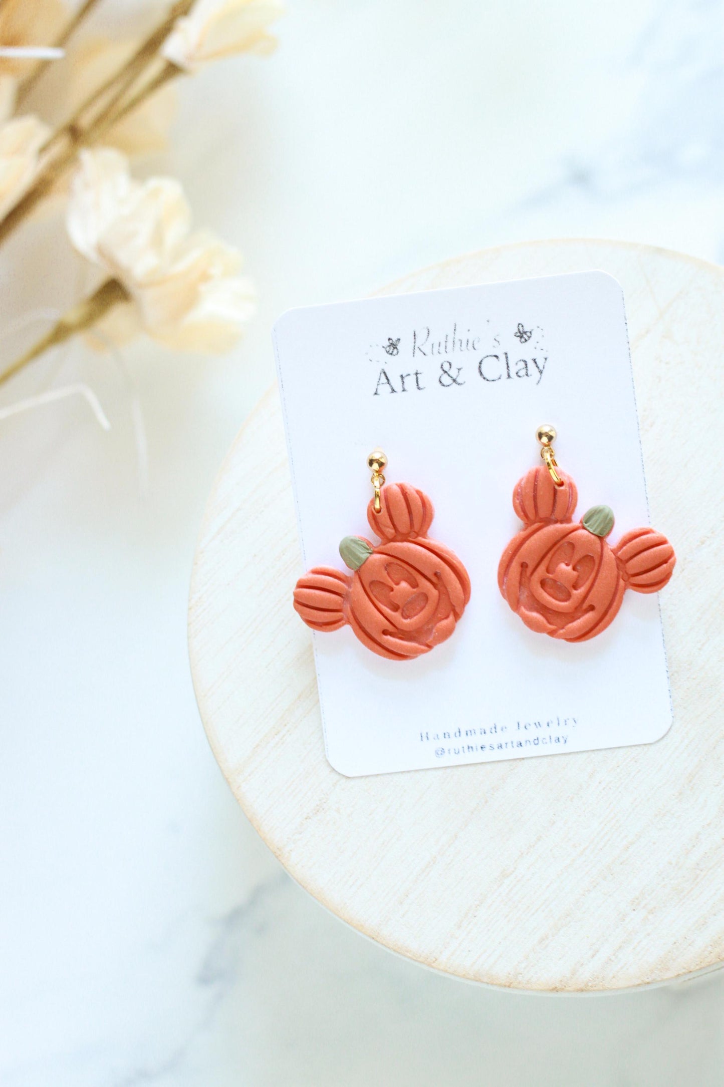 Mickey Jack O Lantern Dangles
