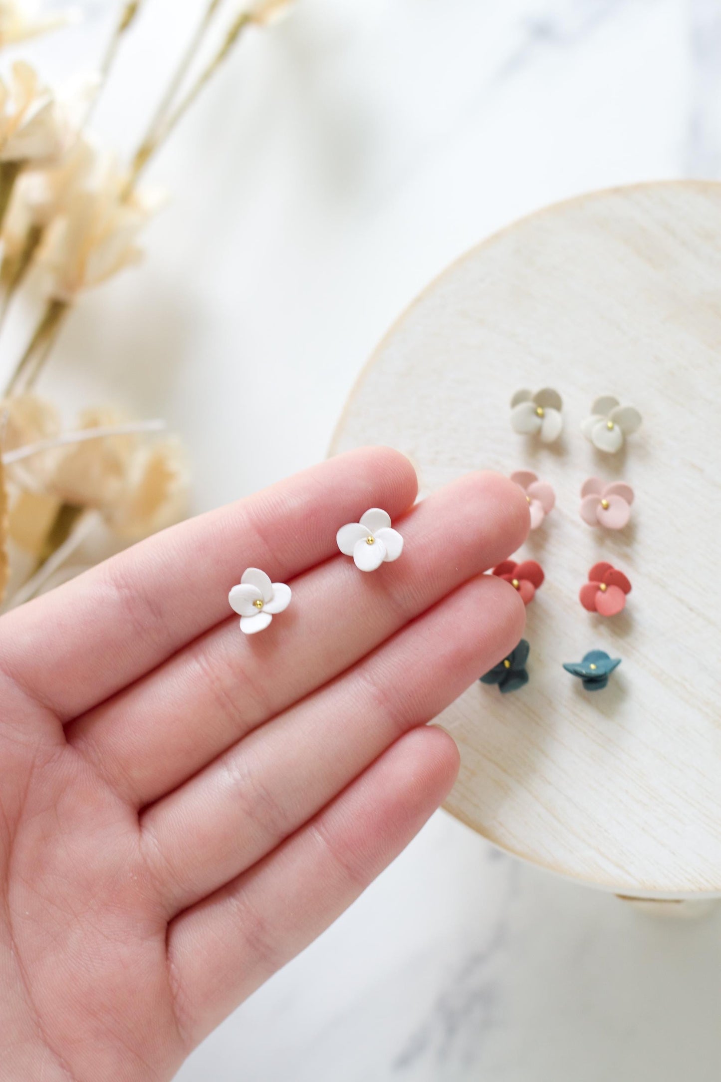Autumn Floral Studs