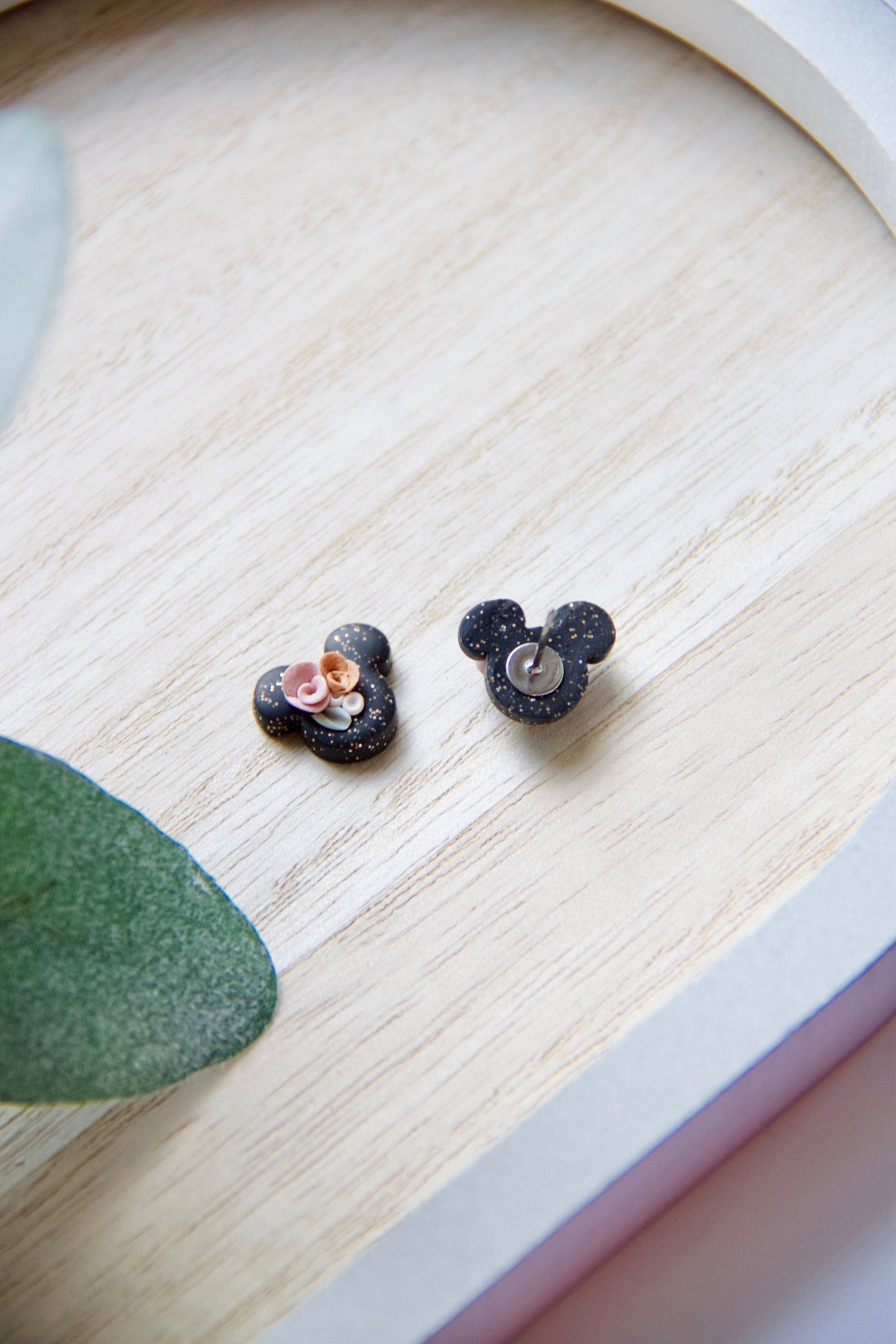 Floral Mouse Studs