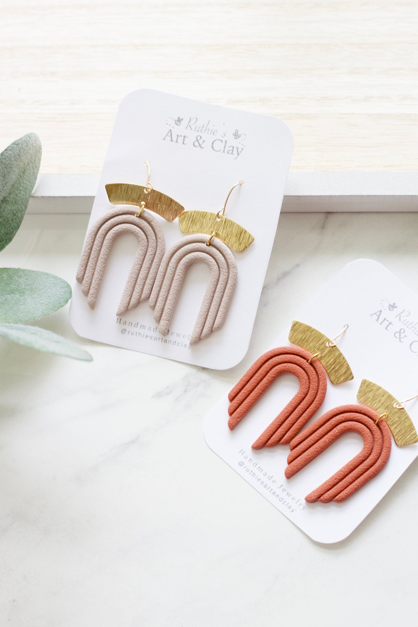 Boho Arch and Gold Dangles
