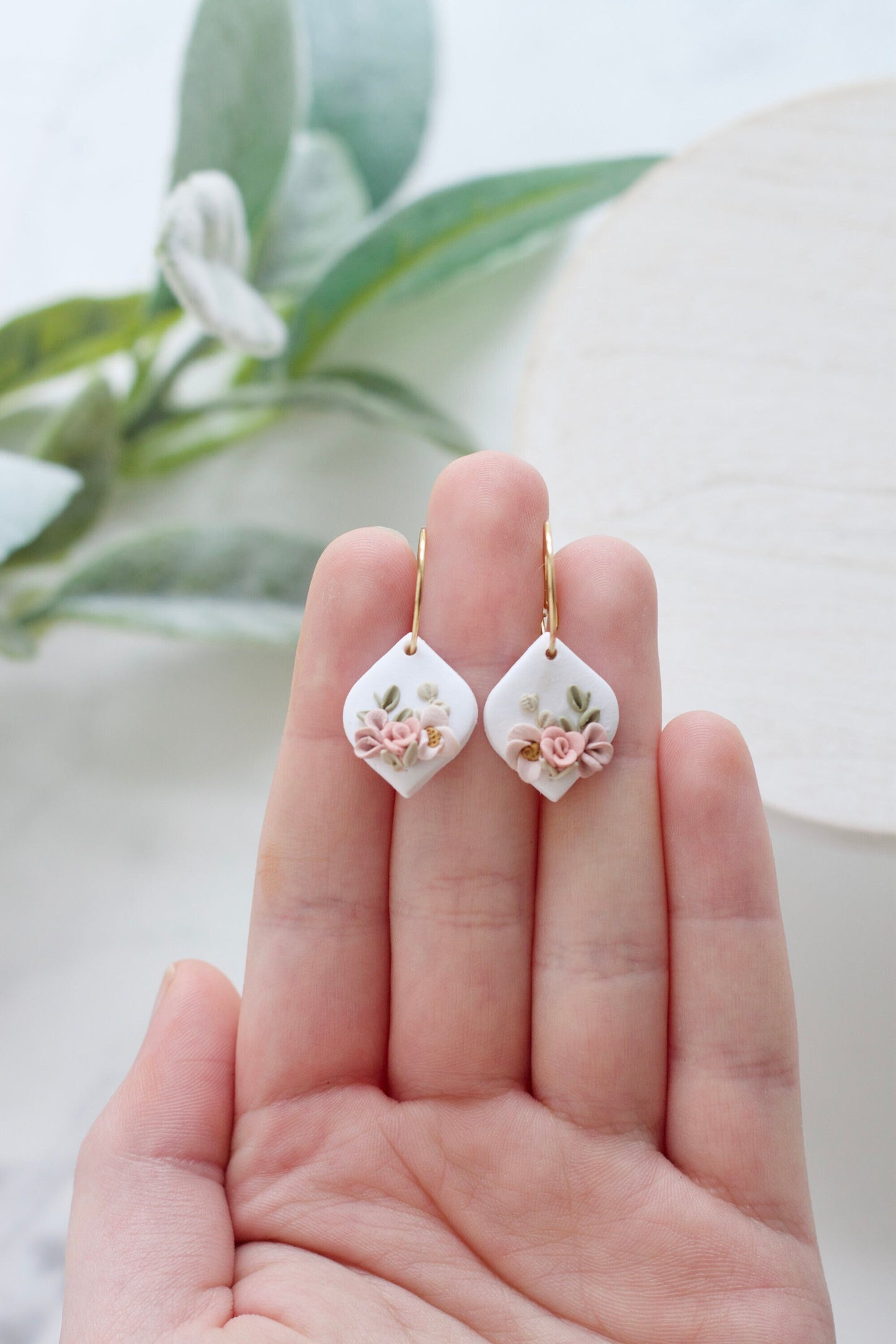 Spring Floral Hoops