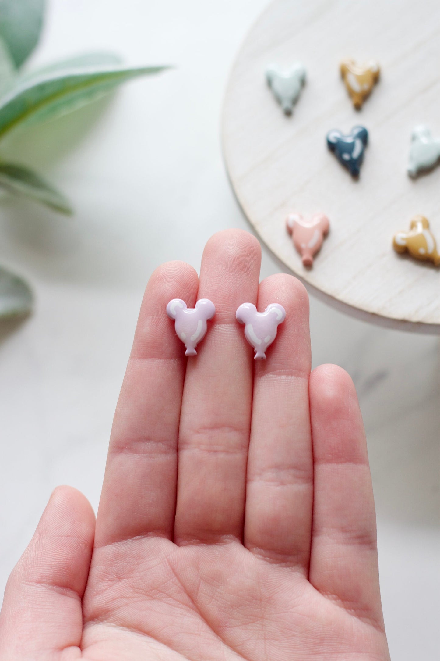 Mickey Balloon Studs