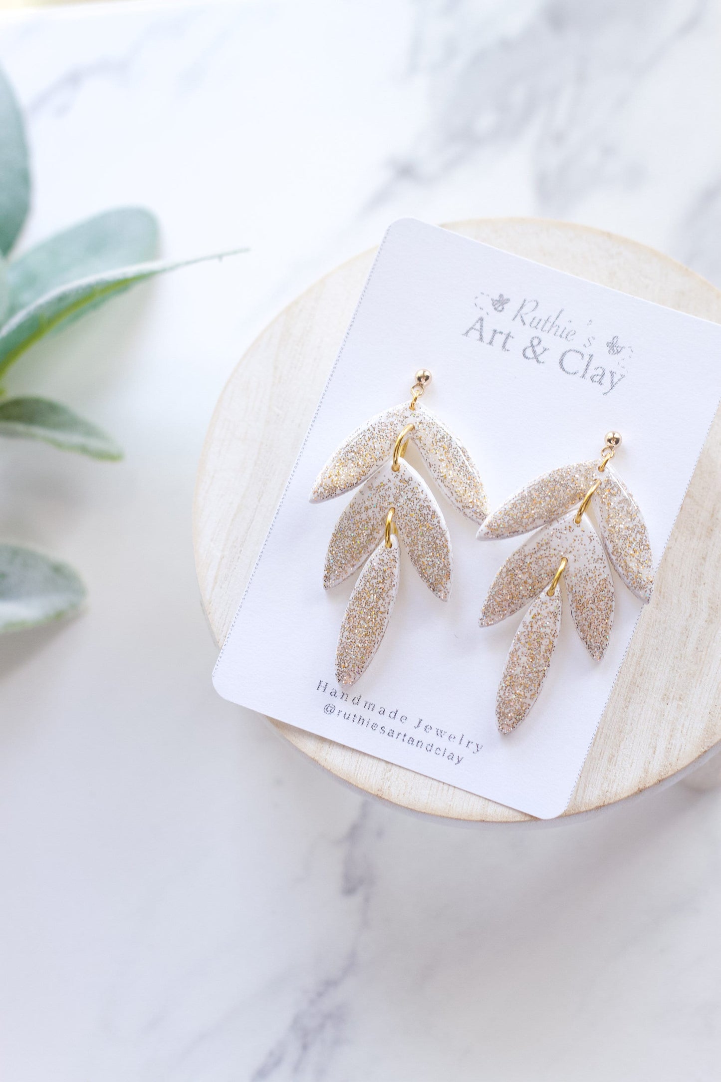 NYE Leaf Dangles