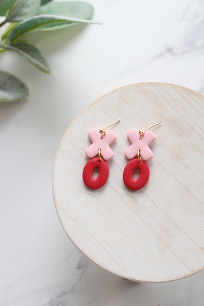 XO Valentines Dangles