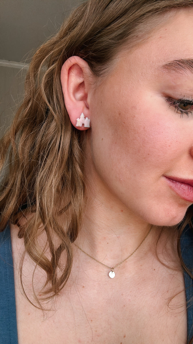 Castle and Gold Mouse Stud Pack