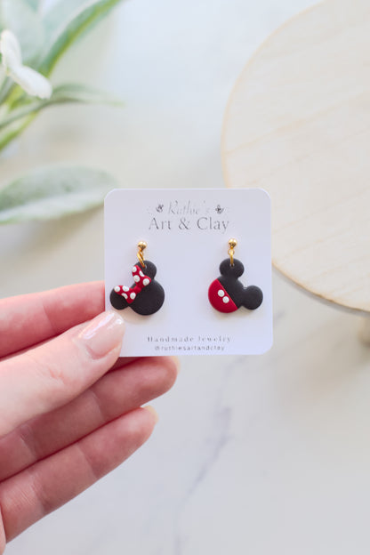 Mickey and Minnie Dangles
