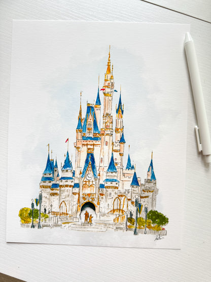 Castle Art Print