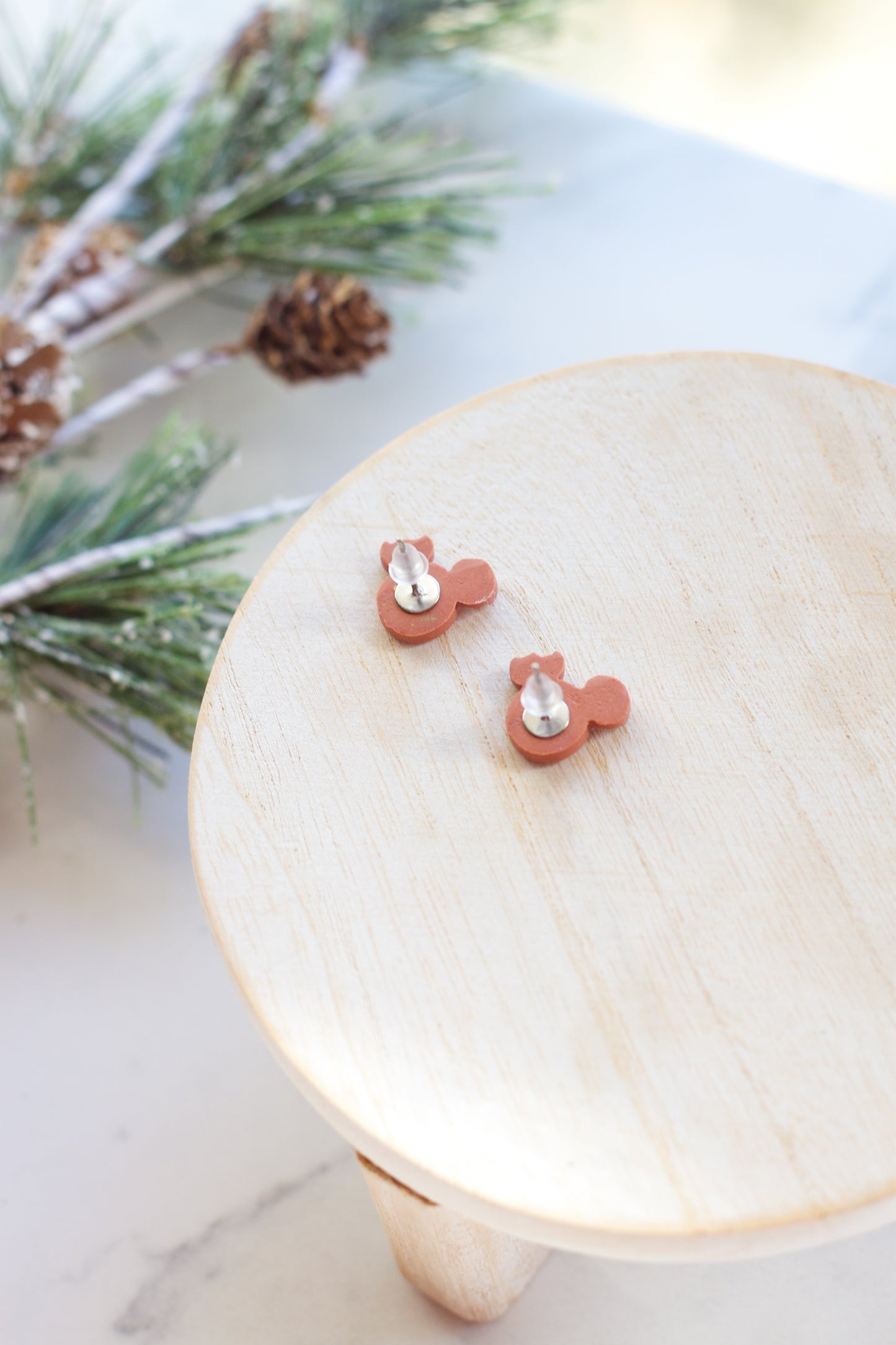 Mickey Gingerbread Studs