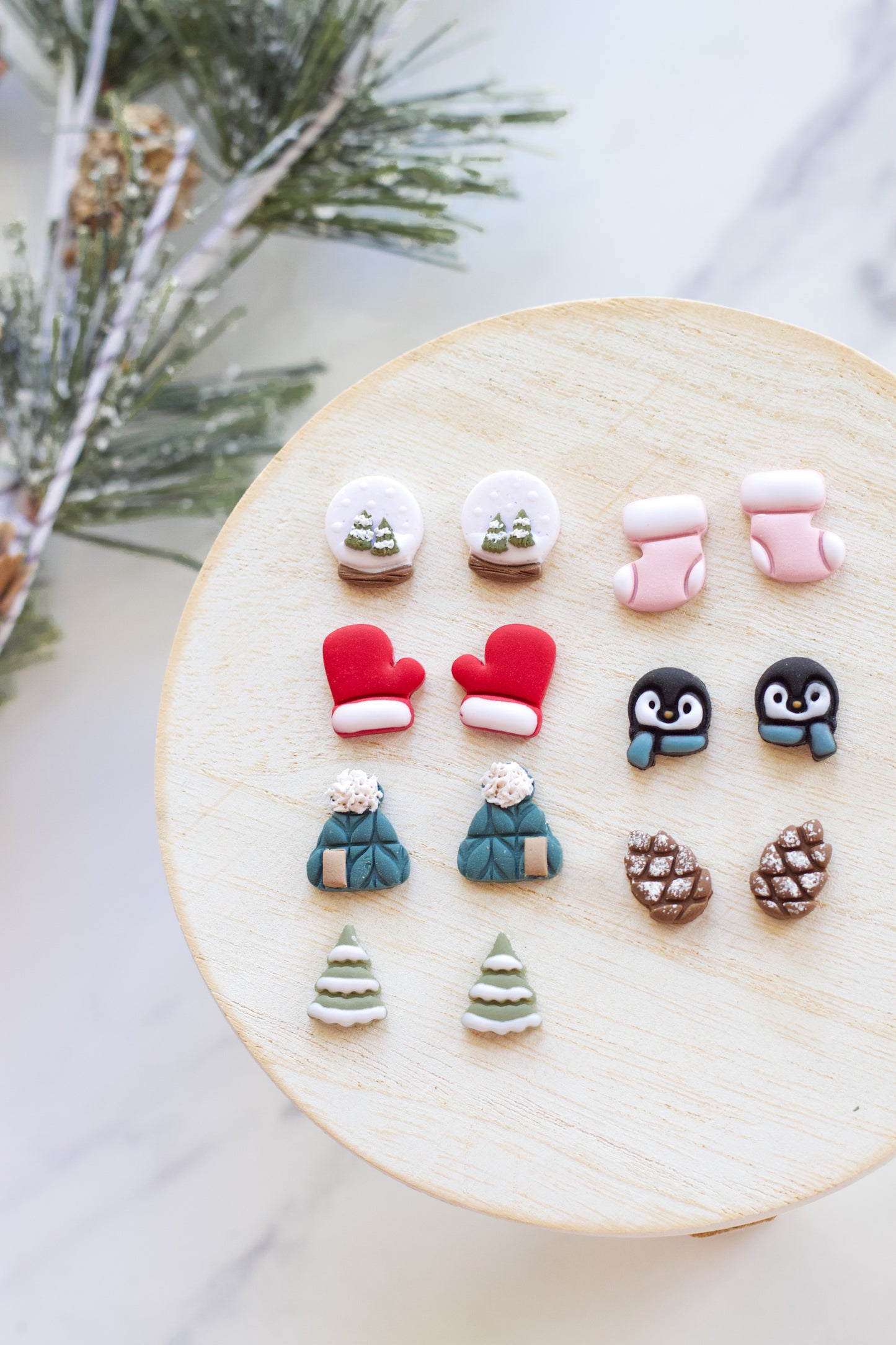 Christmas and Winter Studs