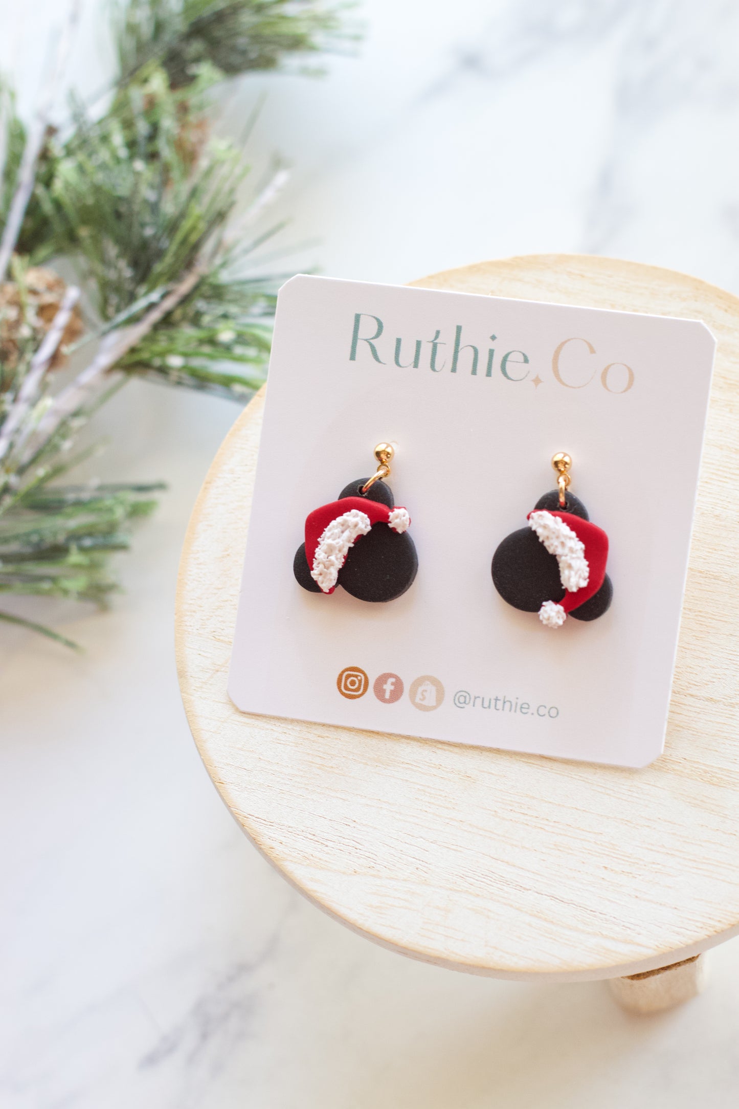 Santa Mickey Dangles