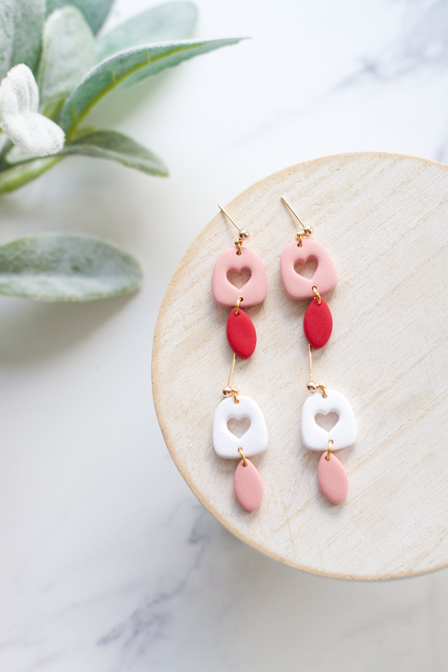 Heart Window Dangles