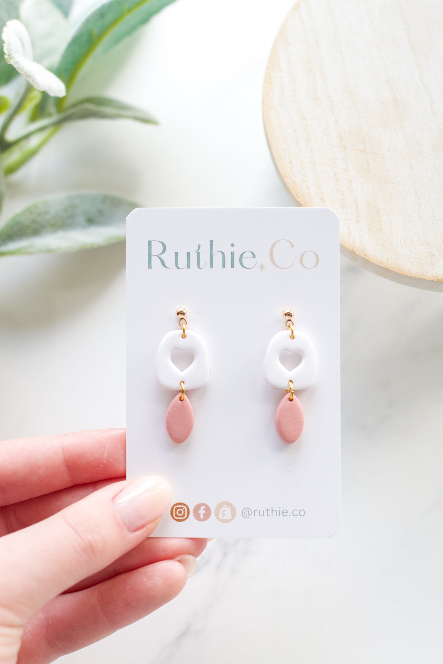 Heart Window Dangles