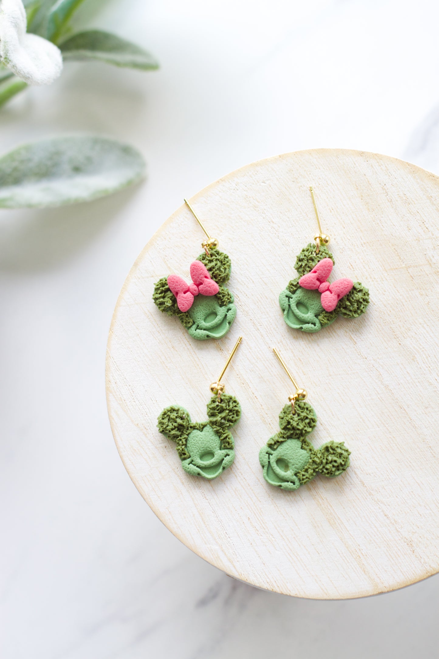 Mouse Topiary Dangles