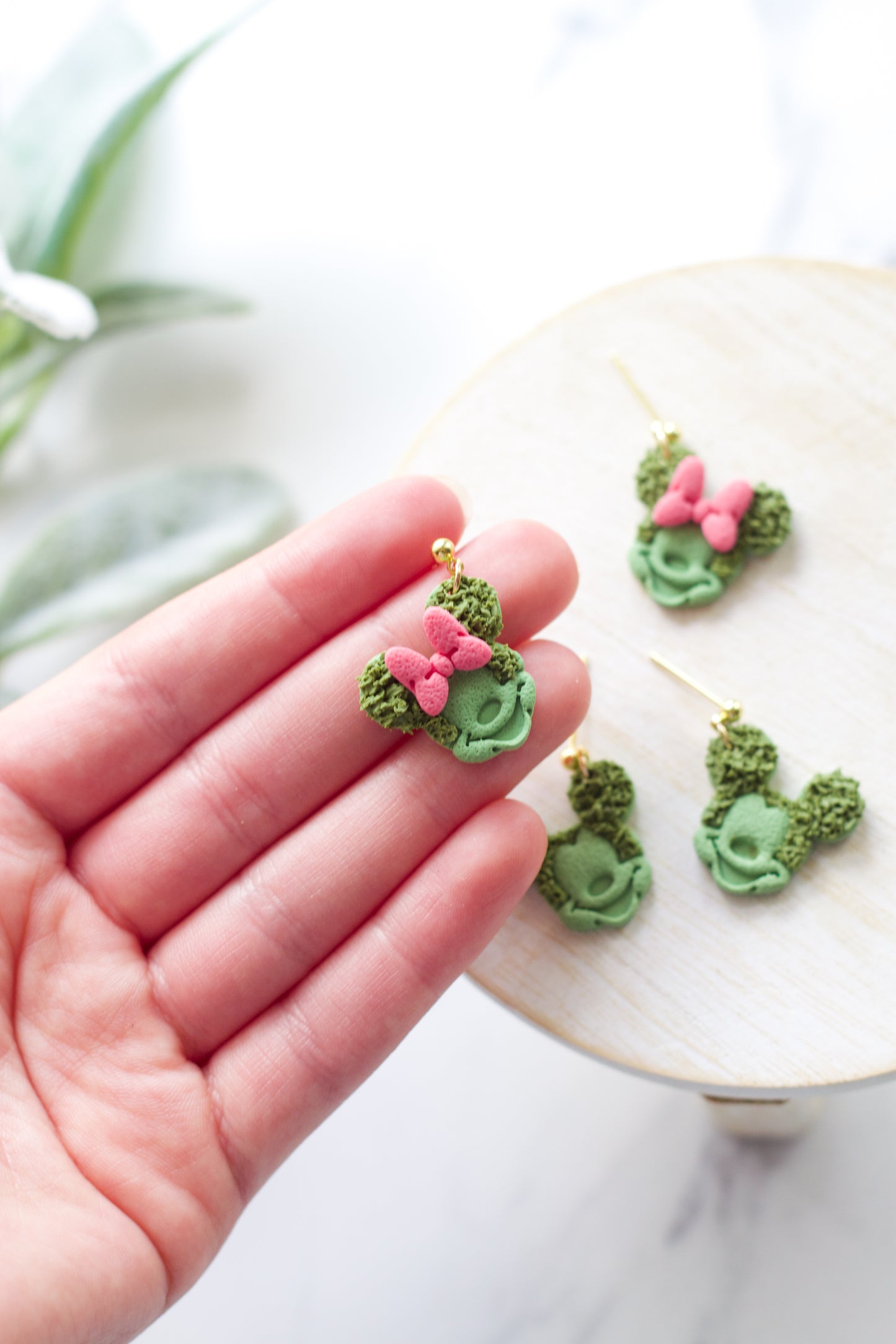 Mouse Topiary Dangles