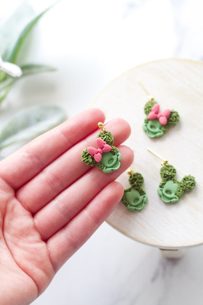 Mouse Topiary Dangles