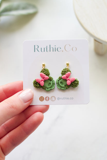 Mouse Topiary Dangles