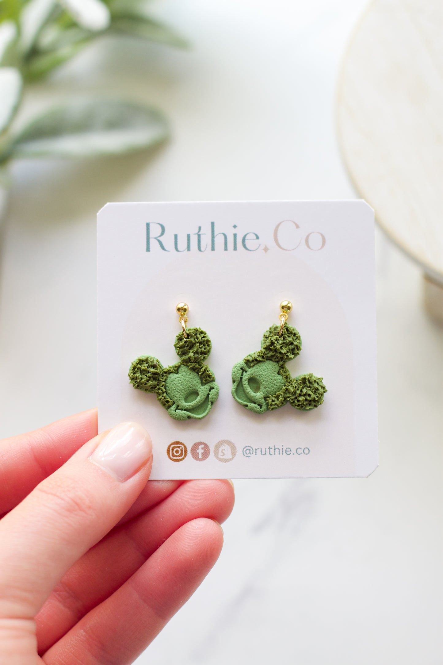 Mouse Topiary Dangles