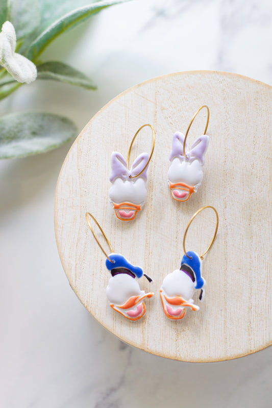 Donald and Daisy Hoops