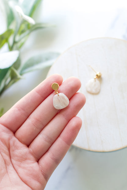 Marbled Pearl Dangles