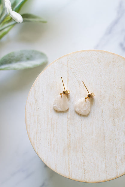 Marbled Pearl Dangles