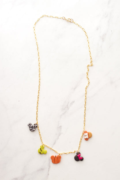 Magical Halloween Charm Necklace