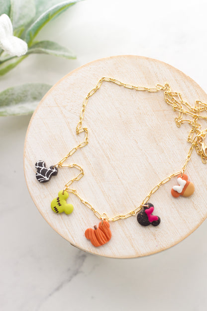 Magical Halloween Charm Necklace