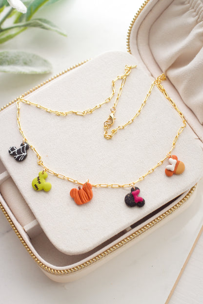 Magical Halloween Charm Necklace