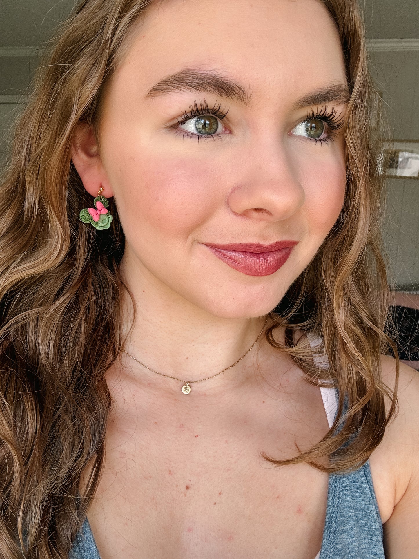 Mouse Topiary Dangles