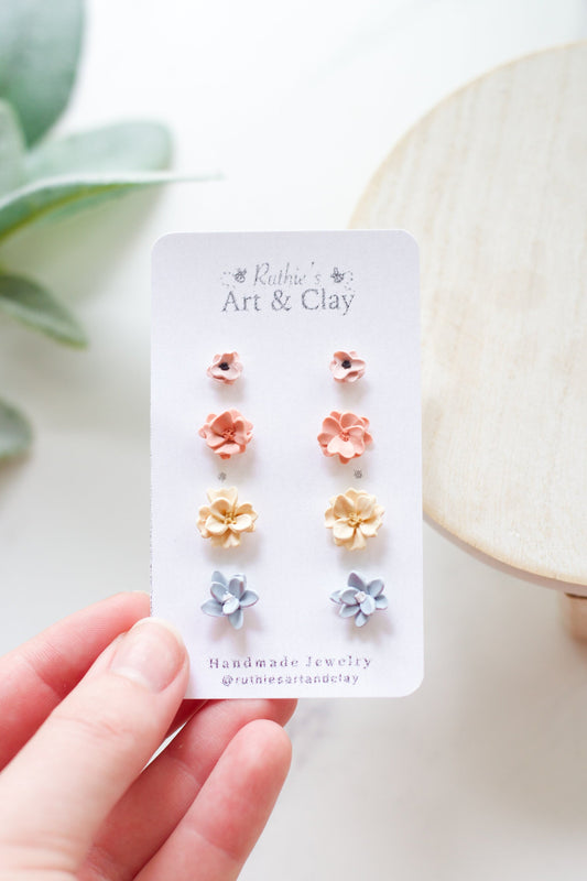 Detailed Flower 4 Pack