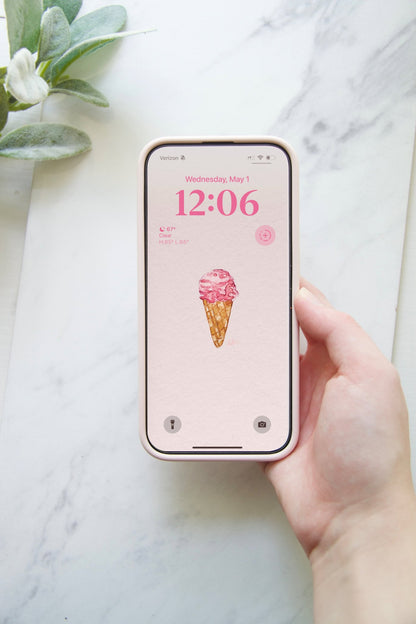 6 Summer Watercolor Wallpaper