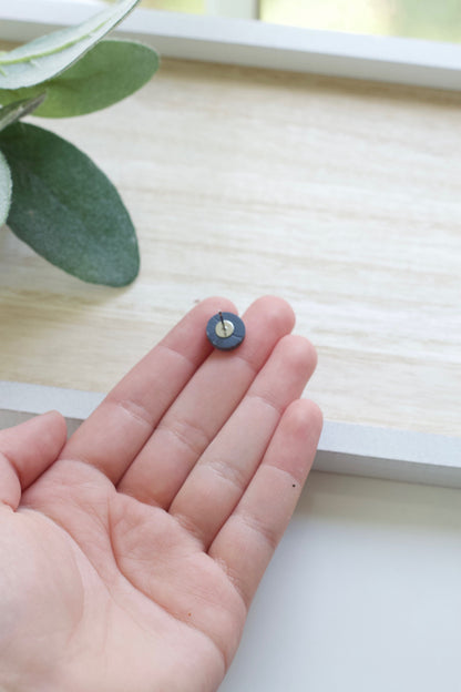 Floral Printed Studs