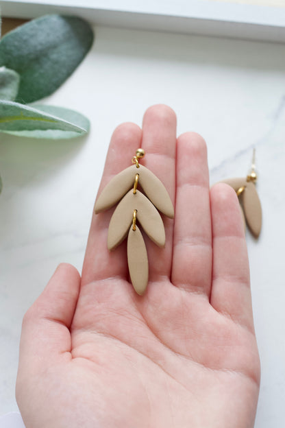 Boho Leaf Dangles
