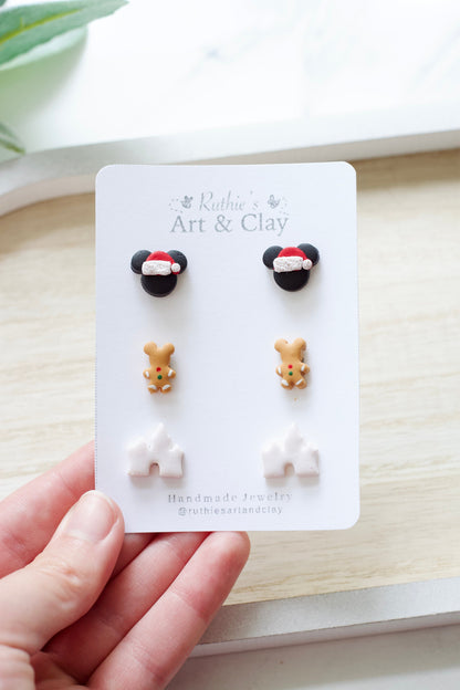 Santa Mickey Stud Pack
