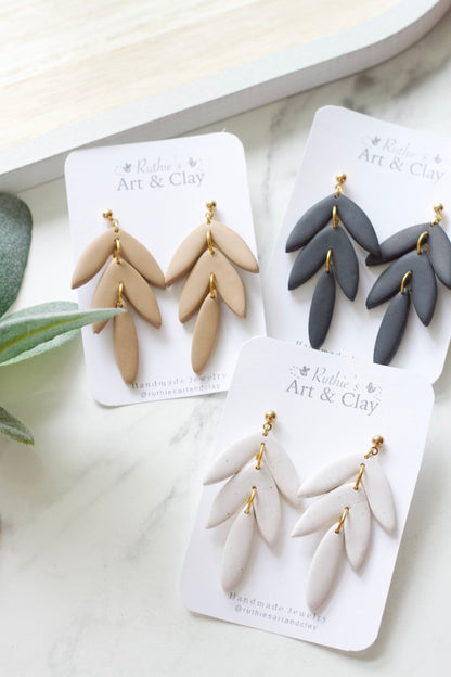 Boho Leaf Dangles