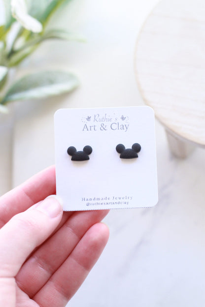 Mickey and Minnie Hat Studs
