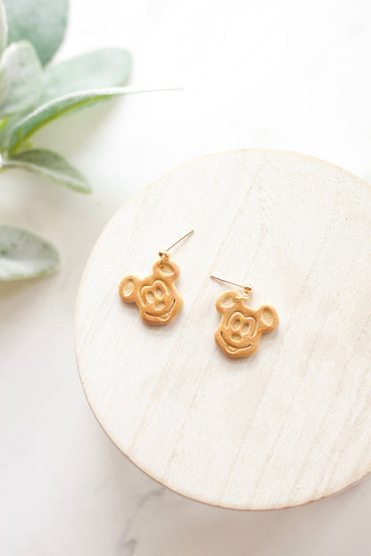 Mickey Waffle Dangles